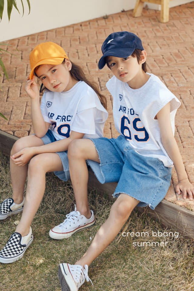 Cream Bbang - Korean Children Fashion - #childrensboutique - Cutting Wide Jeans - 3