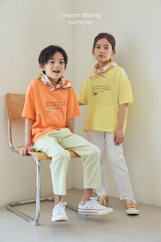 Cream Bbang - Korean Children Fashion - #childrensboutique - Liv Tee - 2