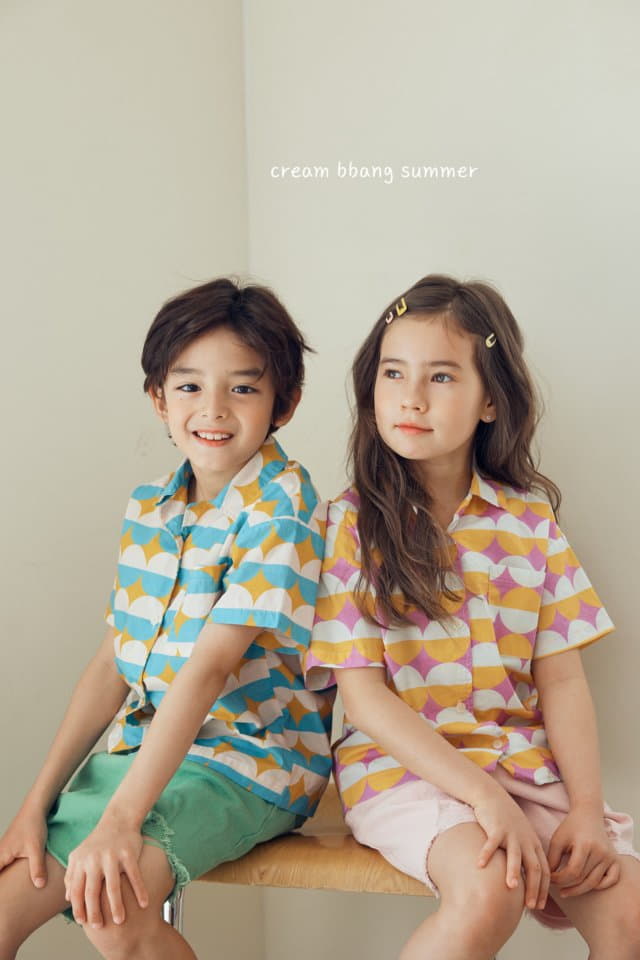 Cream Bbang - Korean Children Fashion - #childrensboutique - Vanilla Shirts - 12