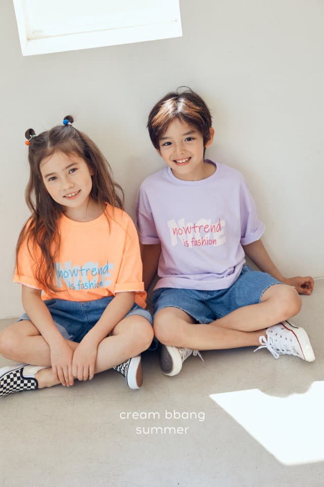 Cream Bbang - Korean Children Fashion - #designkidswear - Trend Tee - 6