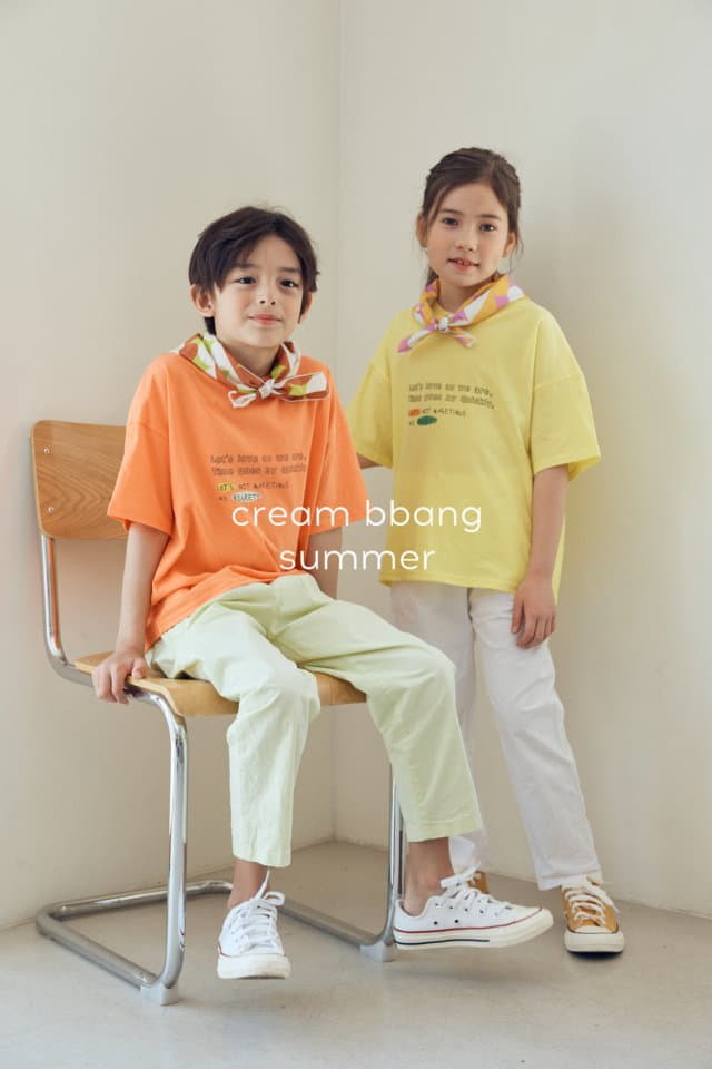 Cream Bbang - Korean Children Fashion - #designkidswear - Liv Tee - 4