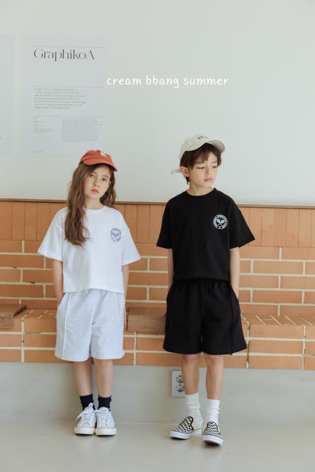 Cream Bbang - Korean Children Fashion - #fashionkids - Club Crop Tee - 3