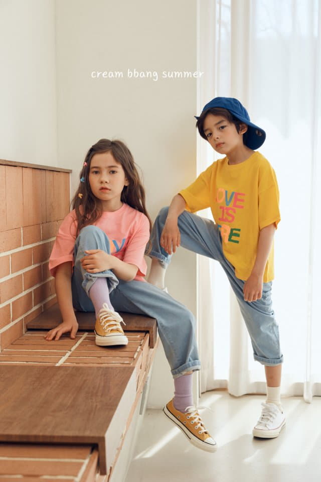 Cream Bbang - Korean Children Fashion - #fashionkids - Here Tee - 12