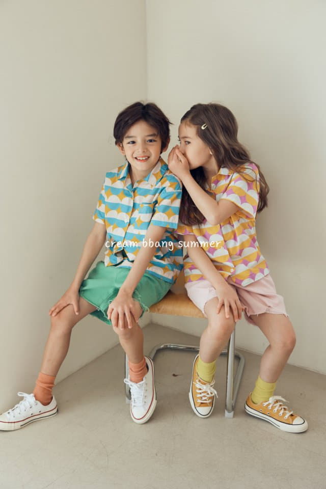 Cream Bbang - Korean Children Fashion - #fashionkids - Vanilla Shirts