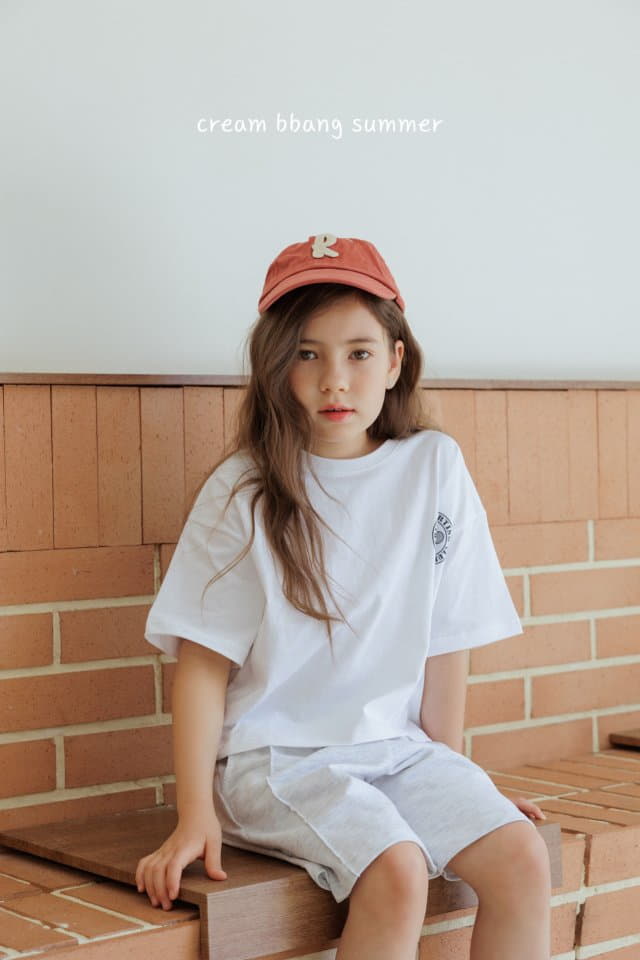 Cream Bbang - Korean Children Fashion - #kidsstore - Club Crop Tee - 5