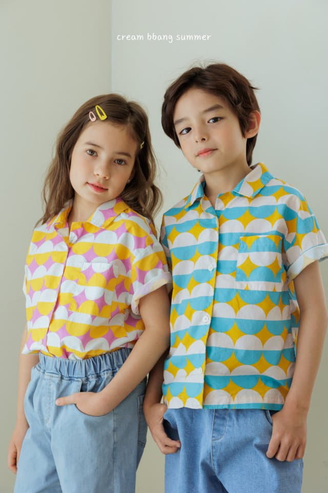 Cream Bbang - Korean Children Fashion - #kidsstore - Vanilla Shirts - 3