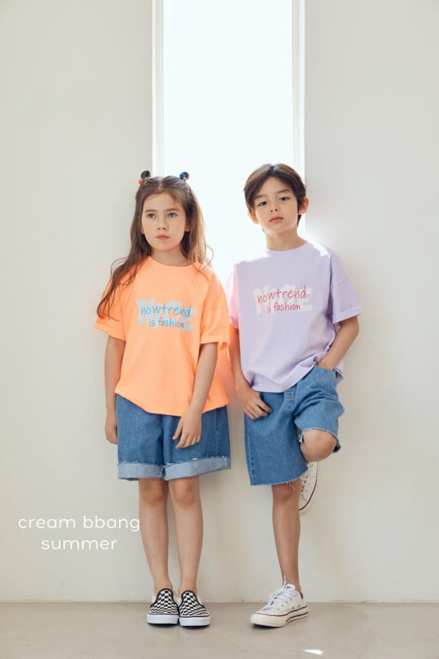 Cream Bbang - Korean Children Fashion - #kidsstore - Trend Tee - 10