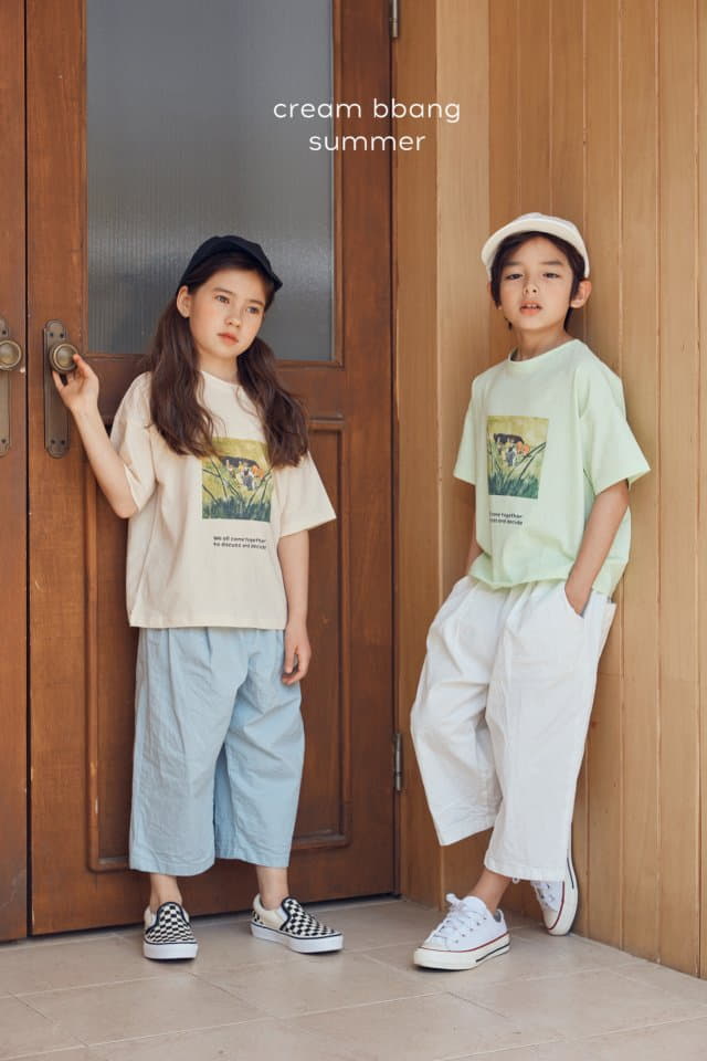 Cream Bbang - Korean Children Fashion - #kidzfashiontrend - Together Tee - 11