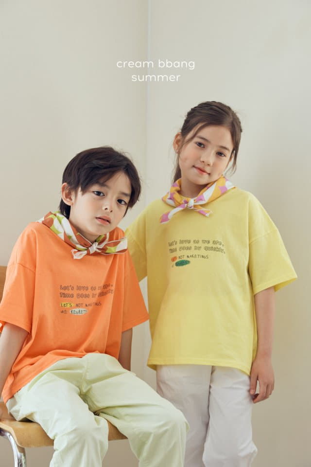 Cream Bbang - Korean Children Fashion - #kidzfashiontrend - Liv Tee - 8