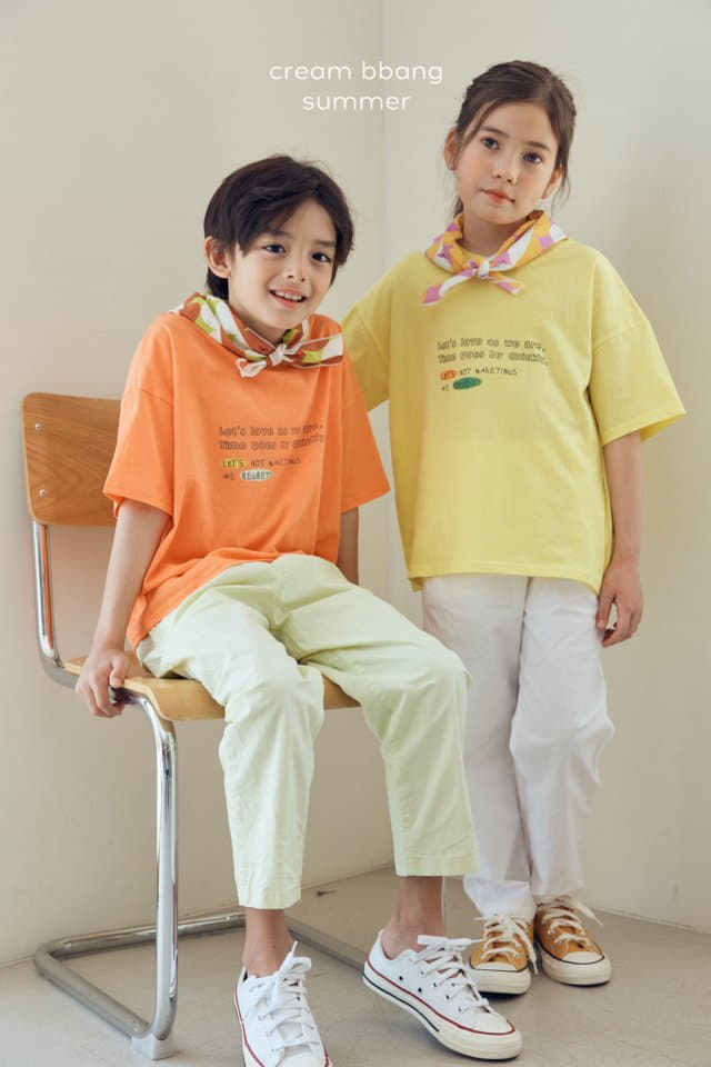 Cream Bbang - Korean Children Fashion - #stylishchildhood - Simple Pants - 10