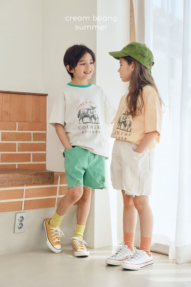 Cream Bbang - Korean Children Fashion - #stylishchildhood - Cuntry Tee - 9