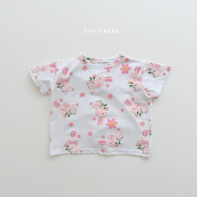 Daily Bebe - Korean Children Fashion - #childofig - Pattern Tee - 6