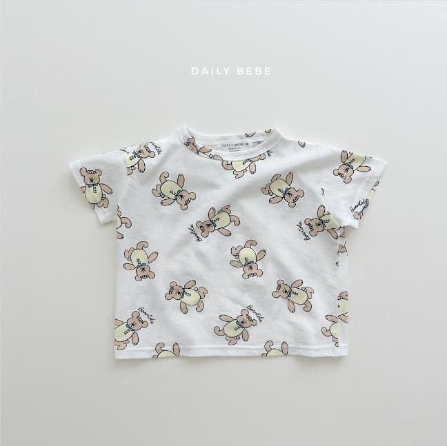 Daily Bebe - Korean Children Fashion - #childrensboutique - Pattern Tee - 7