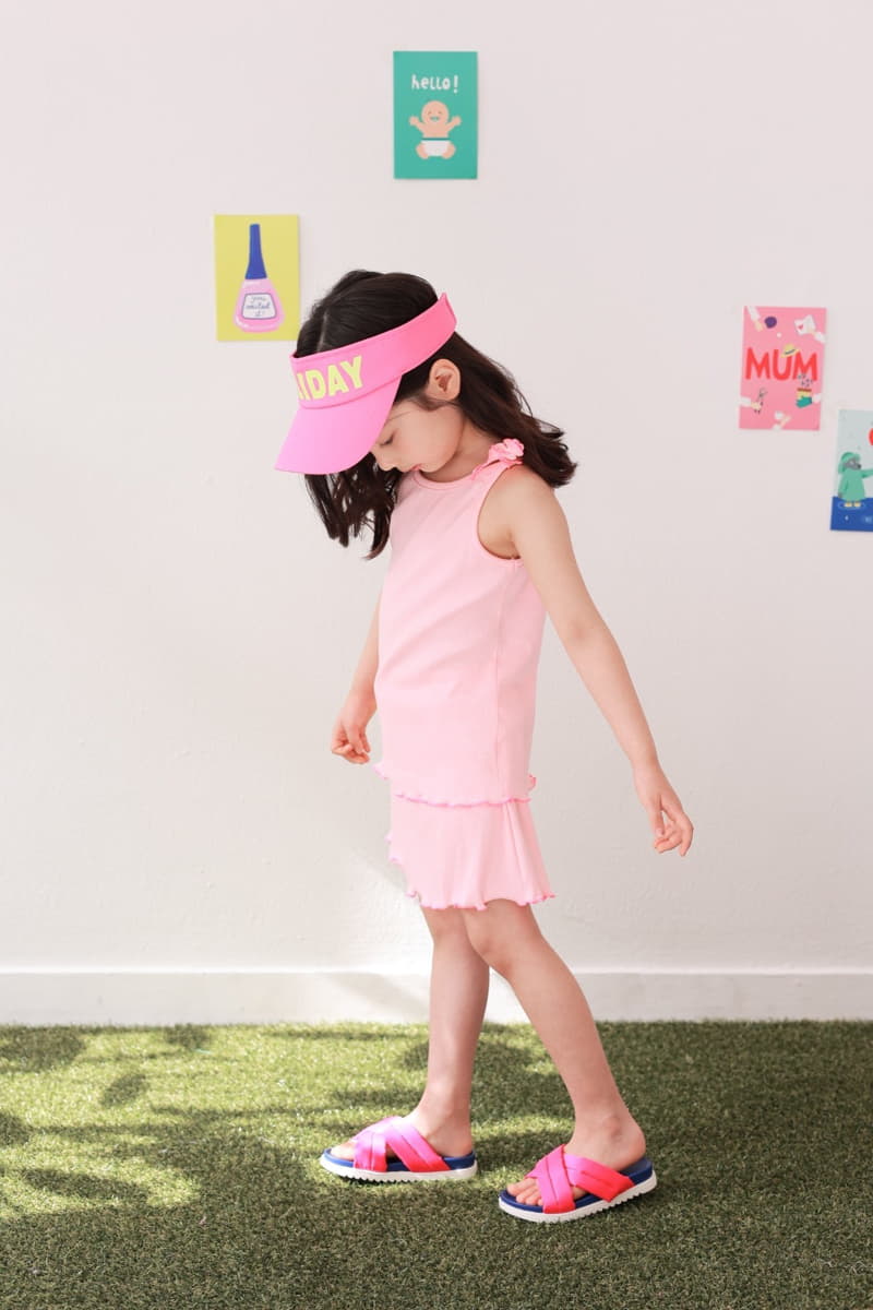 Dalla - Korean Children Fashion - #childofig - Rib Top Bottom Set - 10