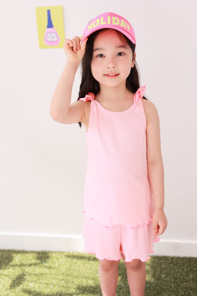 Dalla - Korean Children Fashion - #childofig - Rib Top Bottom Set - 9