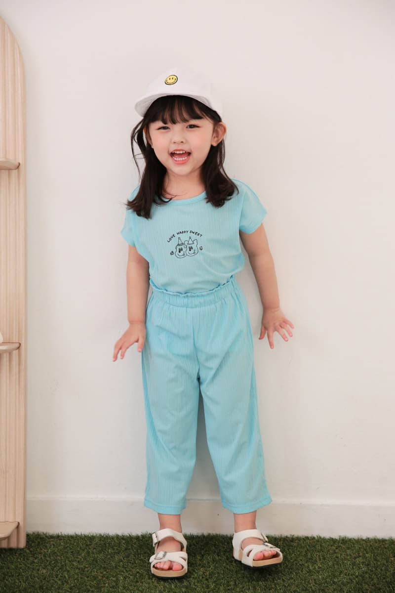 Dalla - Korean Children Fashion - #childofig - Friends Top Bottom Set - 9