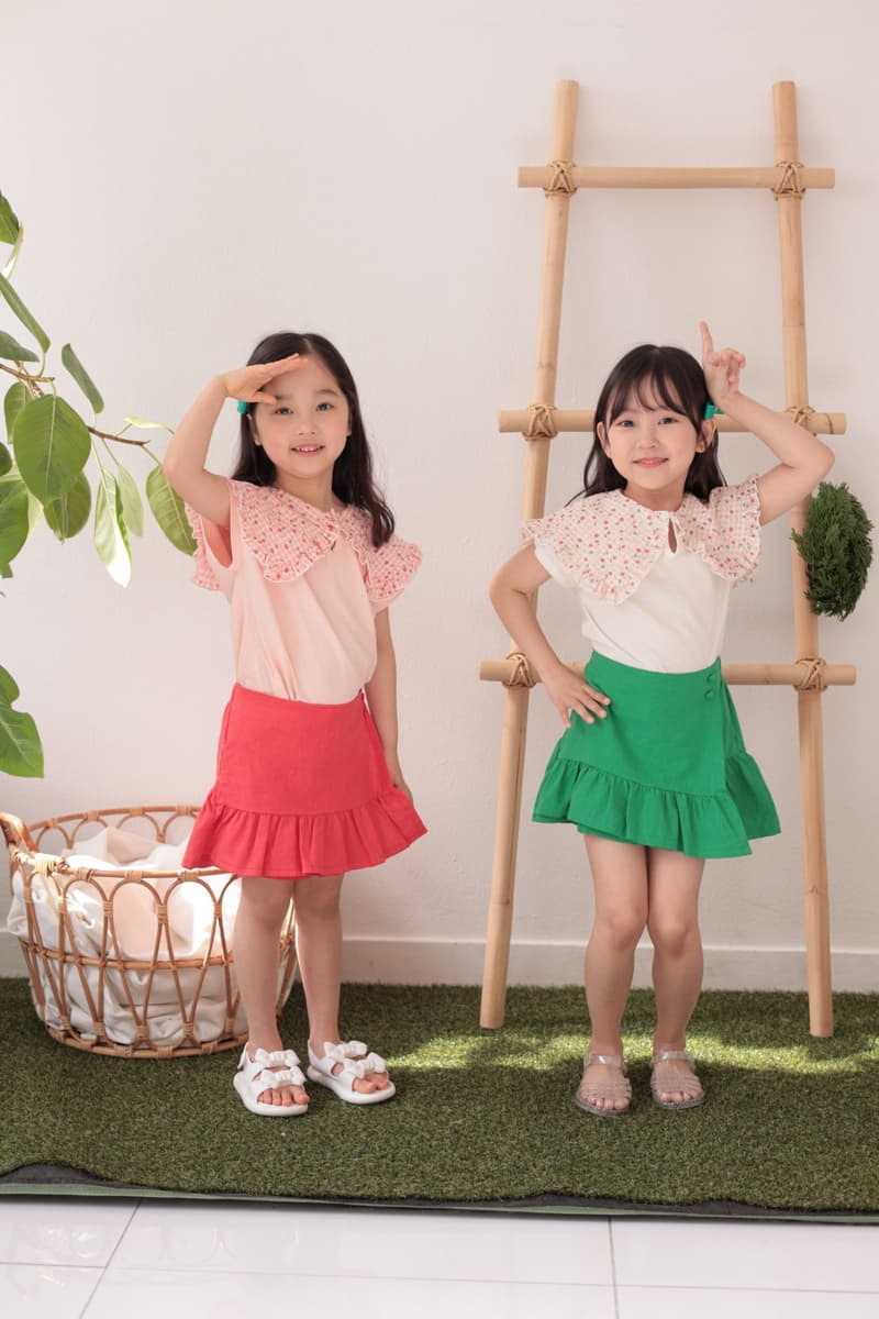 Dalla - Korean Children Fashion - #childofig - Linen Skirt Pants - 5