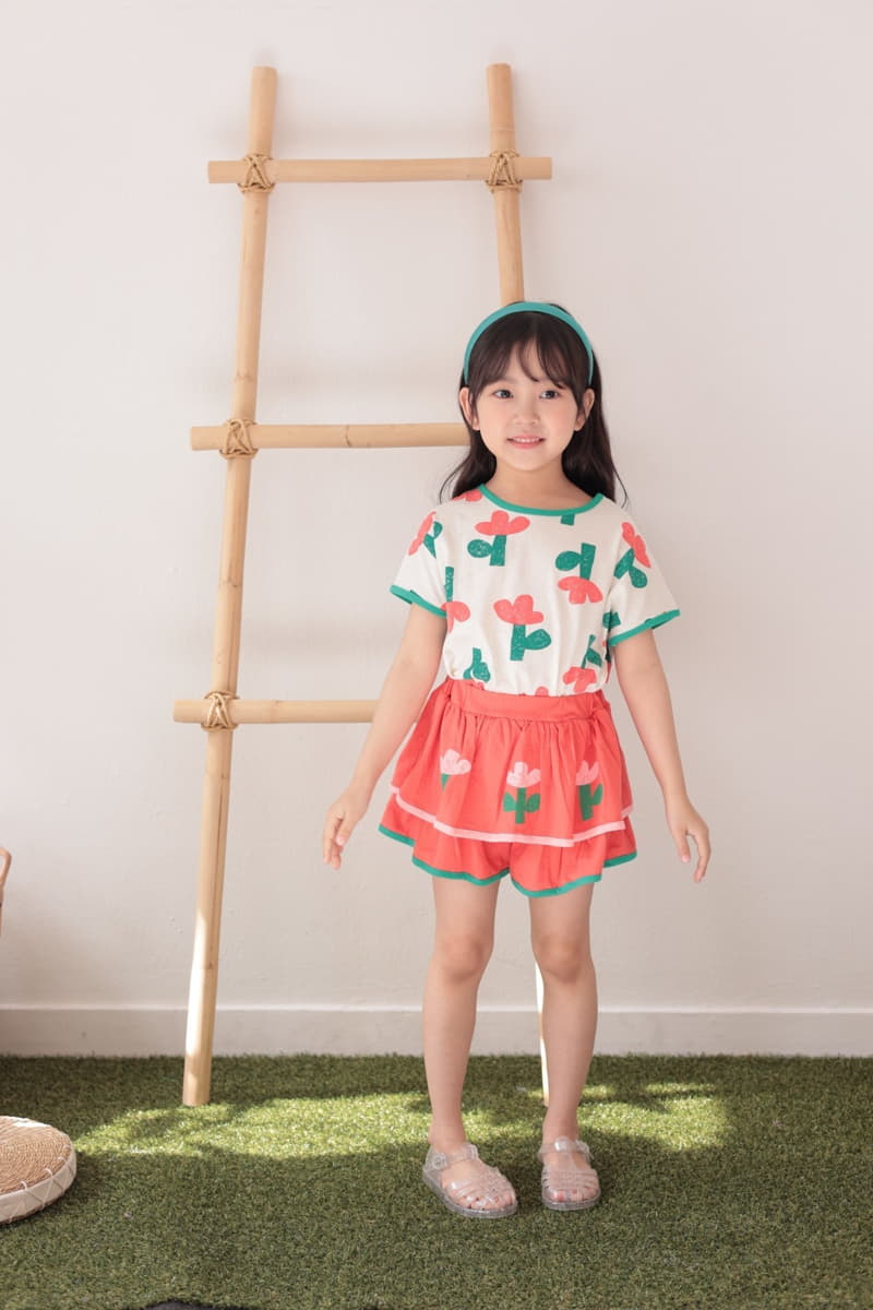 Dalla - Korean Children Fashion - #childofig - Tree Flower Tee - 12