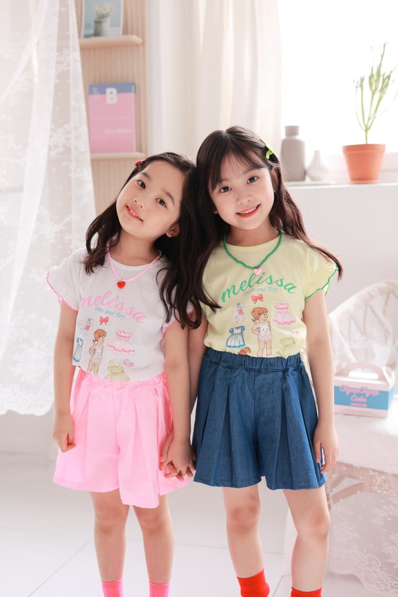 Dalla - Korean Children Fashion - #childrensboutique - Wrinkle Skirt Pants - 3