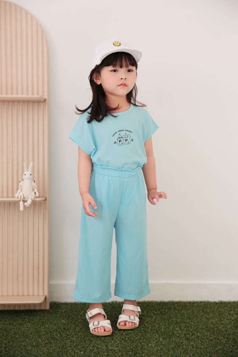 Dalla - Korean Children Fashion - #designkidswear - Friends Top Bottom Set - 11