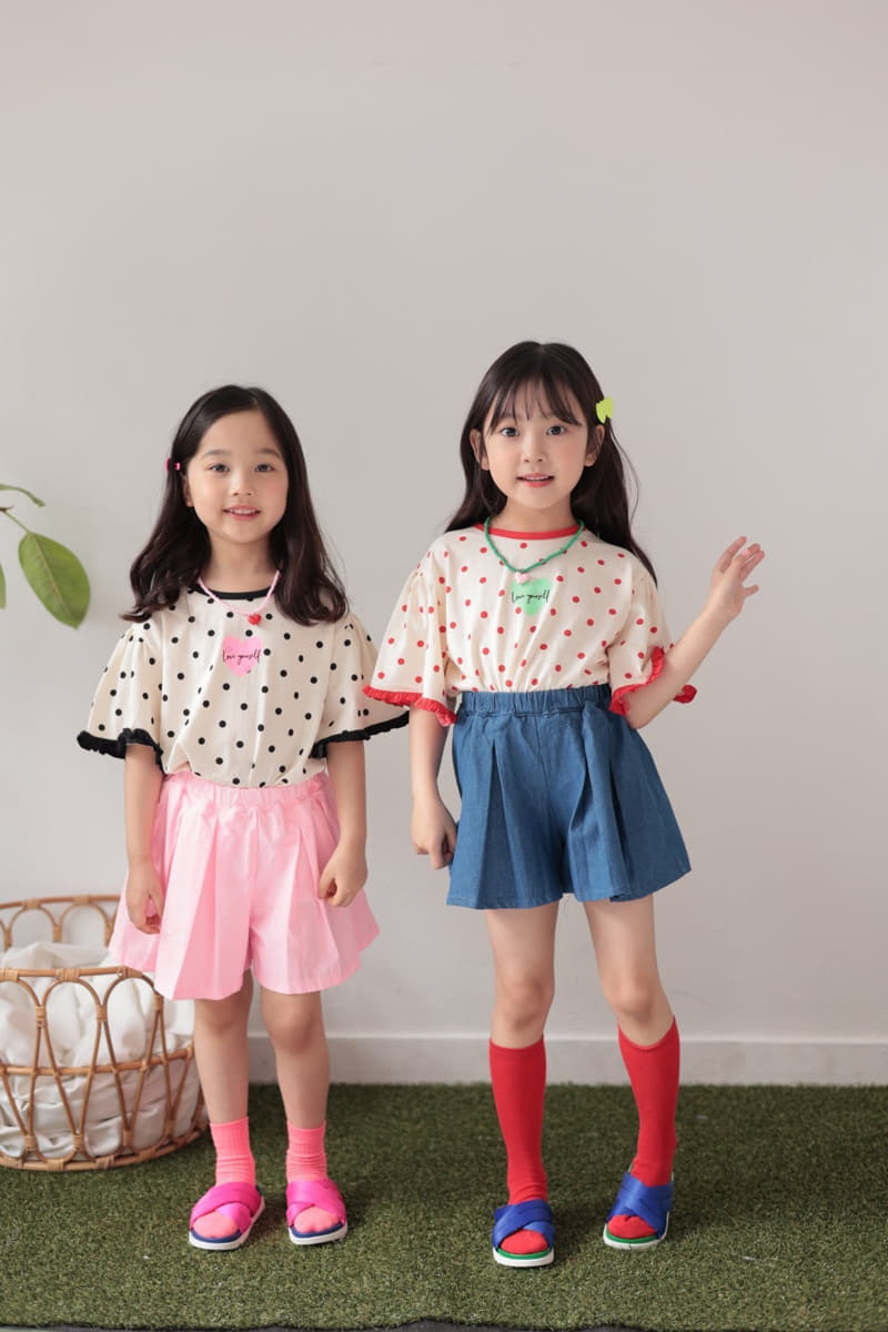 Dalla - Korean Children Fashion - #childrensboutique - Wrinkle Skirt Pants - 4