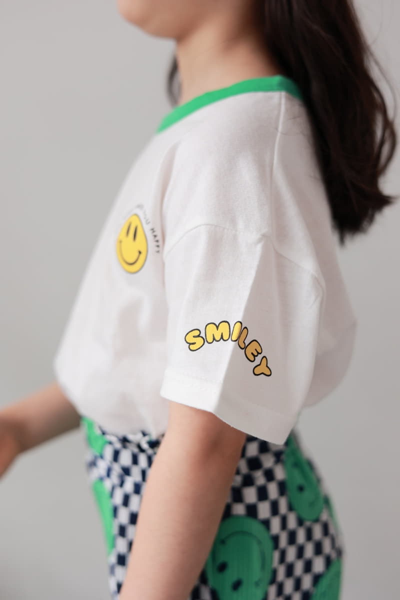 Dalla - Korean Children Fashion - #discoveringself - Smile Tee - 11