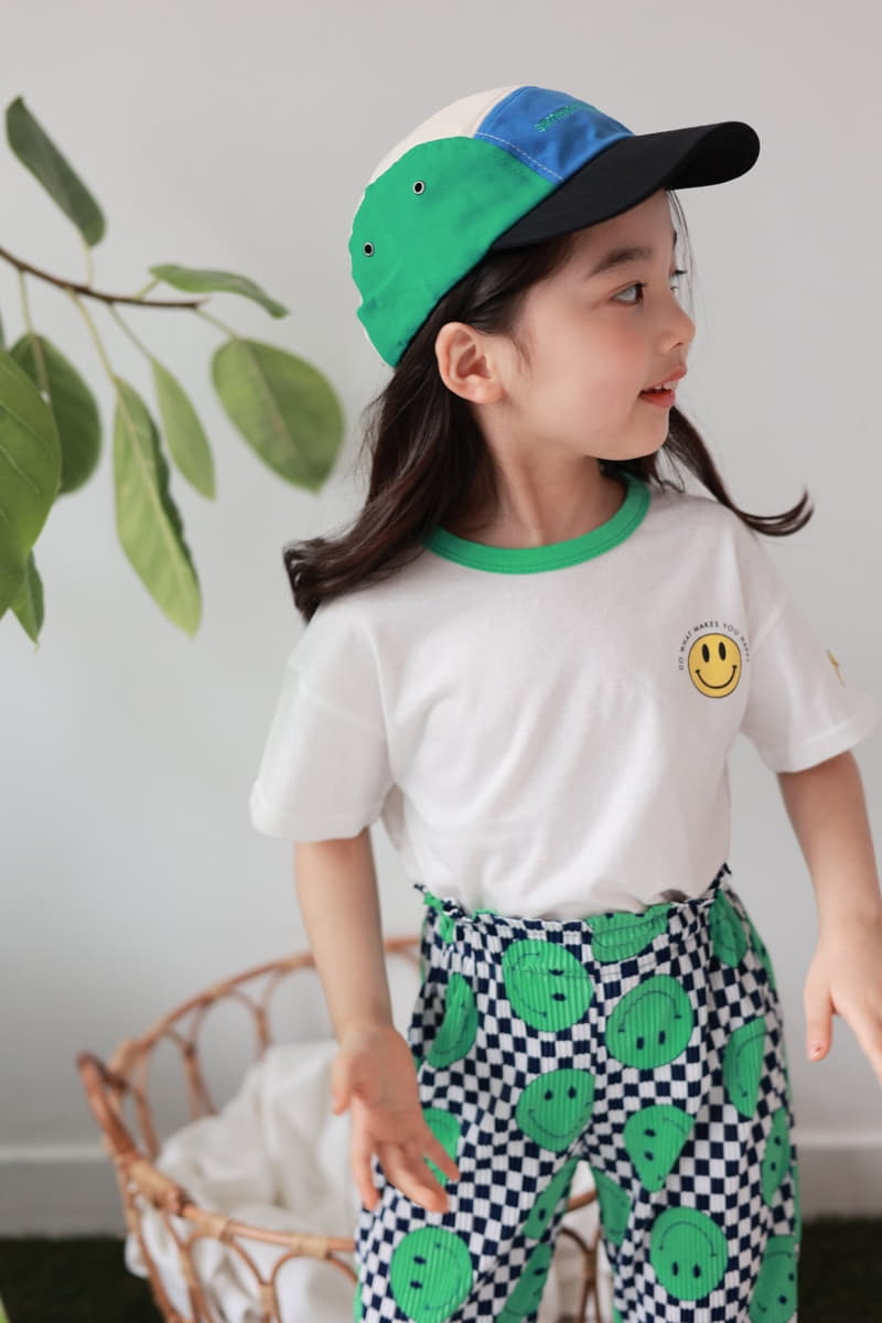 Dalla - Korean Children Fashion - #fashionkids - Smile Tee - 12