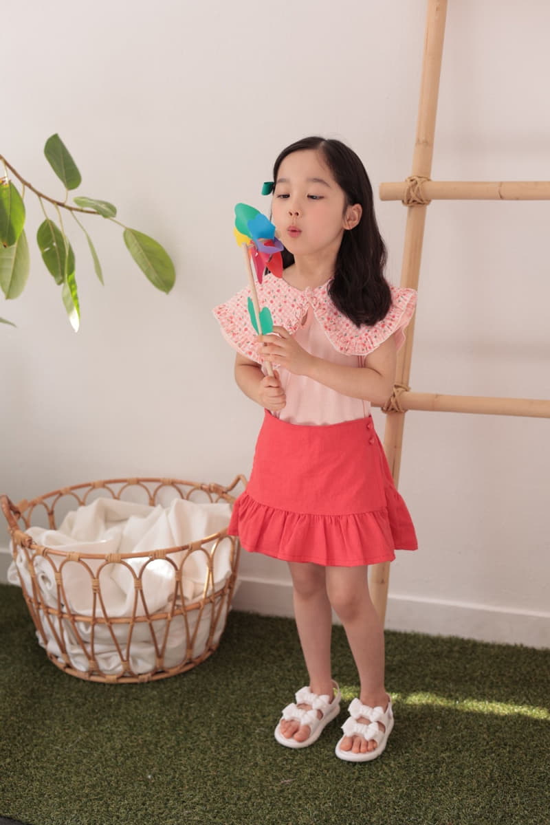 Dalla - Korean Children Fashion - #fashionkids - Linen Skirt Pants - 10