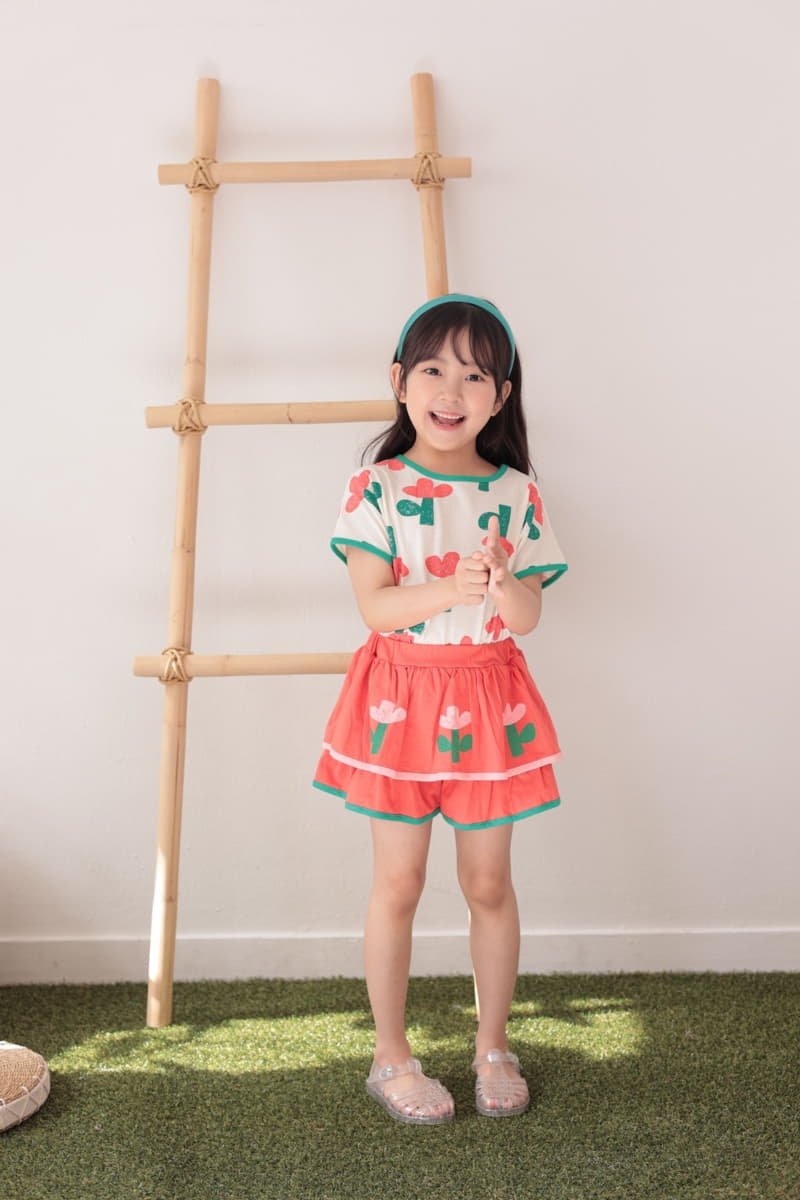 Dalla - Korean Children Fashion - #fashionkids - Tree Cancan Pants - 9