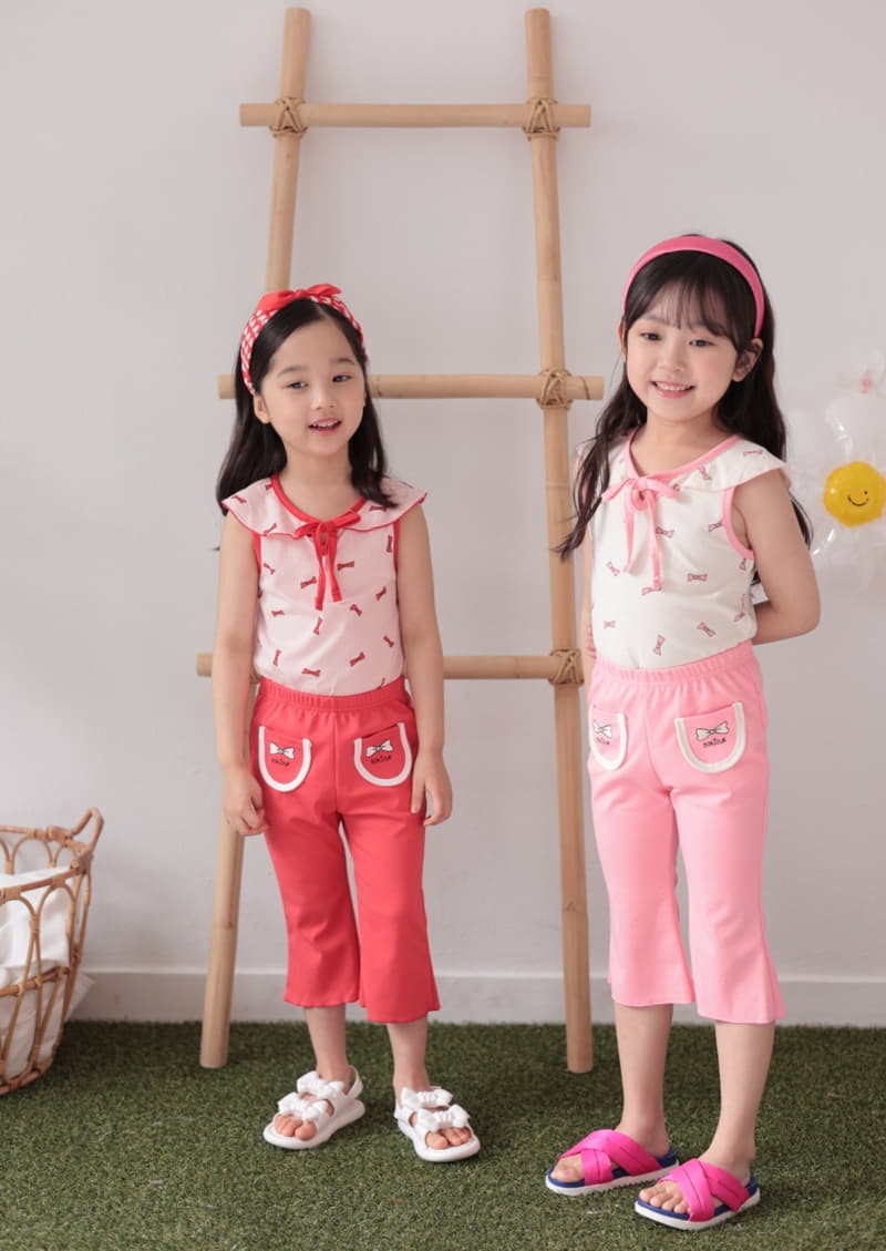 Dalla - Korean Children Fashion - #fashionkids - Jan Jan Ribbon Tee