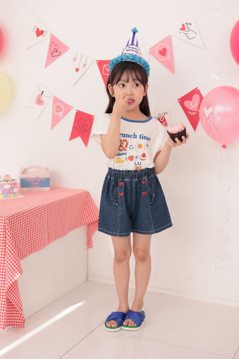 Dalla - Korean Children Fashion - #kidsshorts - 4 Ribbon Jeans - 8