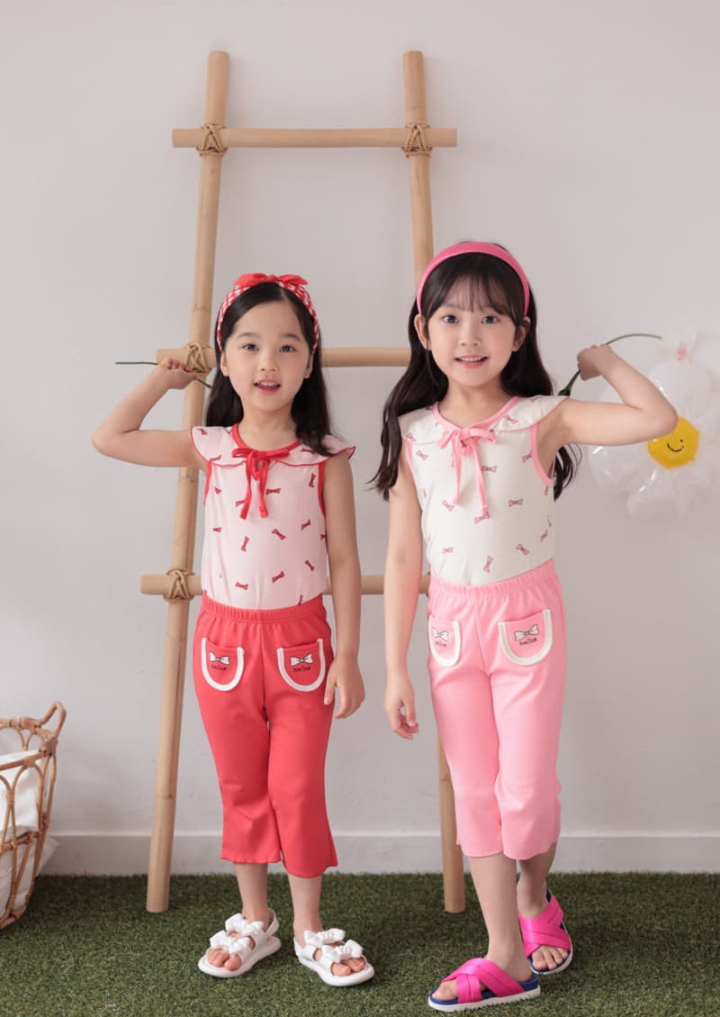 Dalla - Korean Children Fashion - #kidsstore - Jan Jan Ribbon Tee - 3