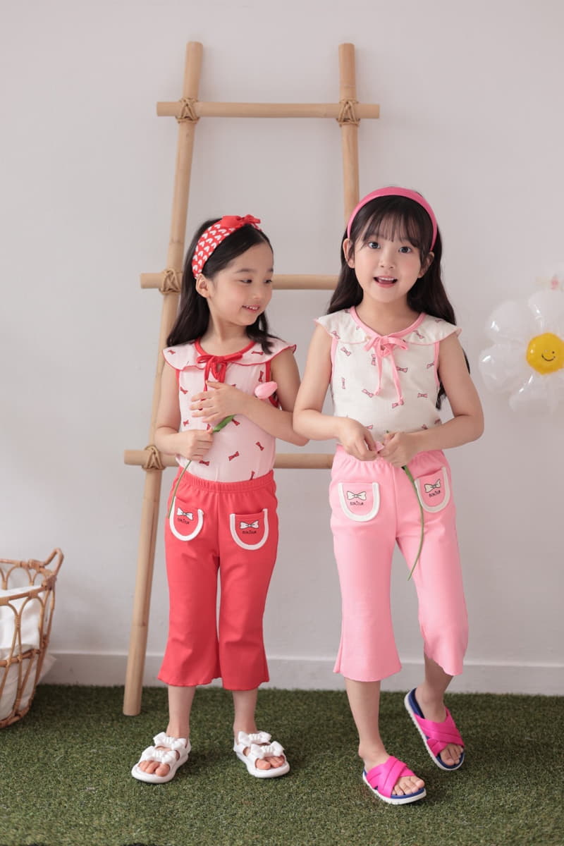 Dalla - Korean Children Fashion - #littlefashionista - Jan Jan Ribbon Tee - 6