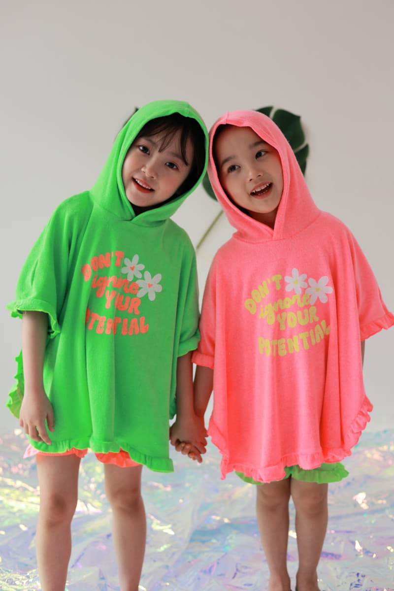 Dalla - Korean Children Fashion - #magicofchildhood - Neon Beach Gawn - 7