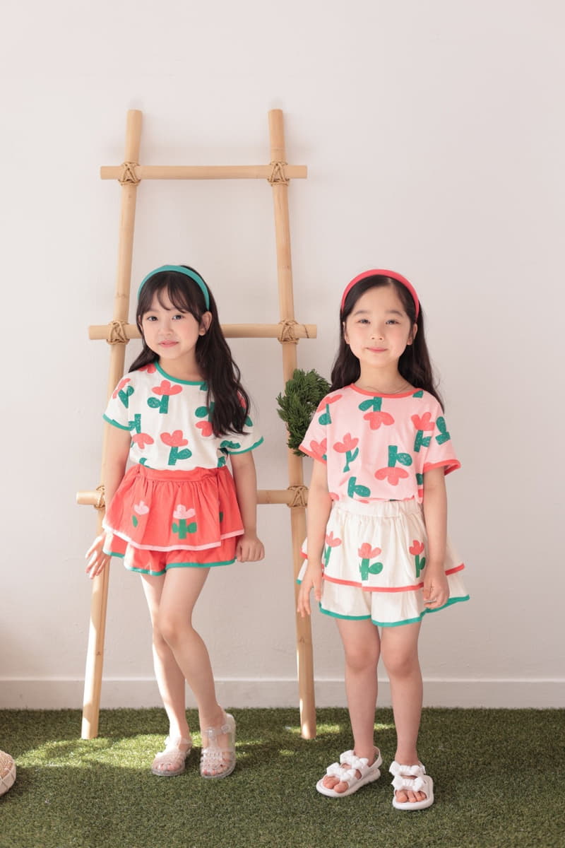 Dalla - Korean Children Fashion - #magicofchildhood - Tree Cancan Pants