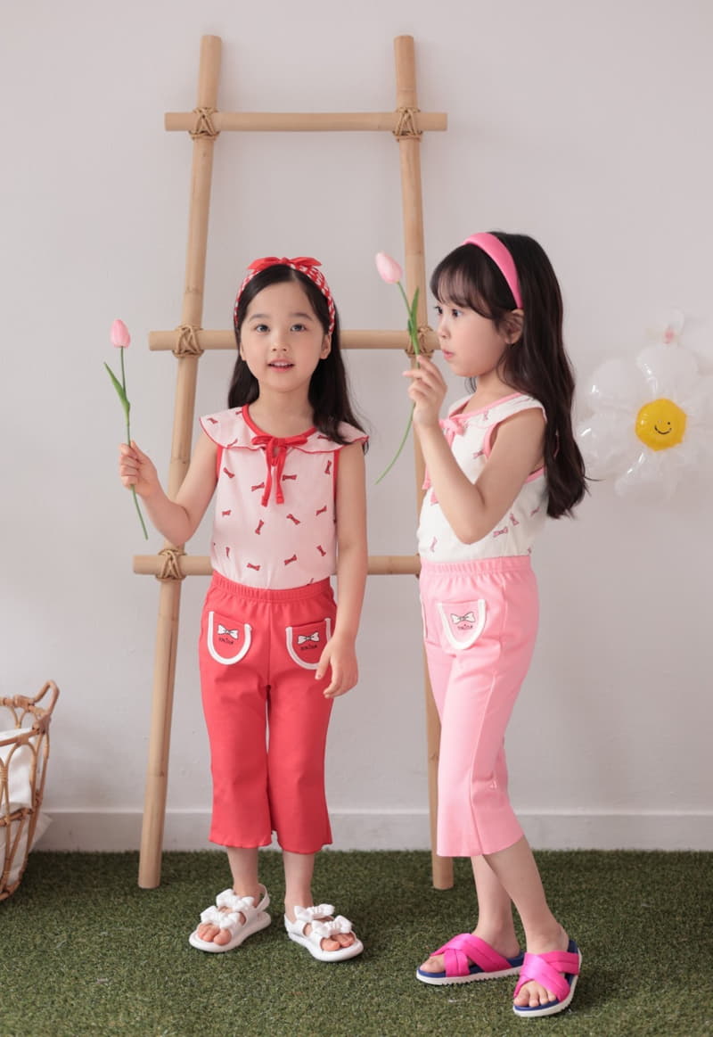 Dalla - Korean Children Fashion - #magicofchildhood - Jan Jan Ribbon Tee - 7