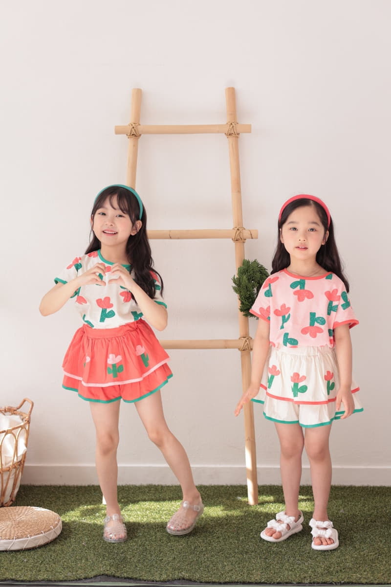 Dalla - Korean Children Fashion - #minifashionista - Tree Flower Tee - 7