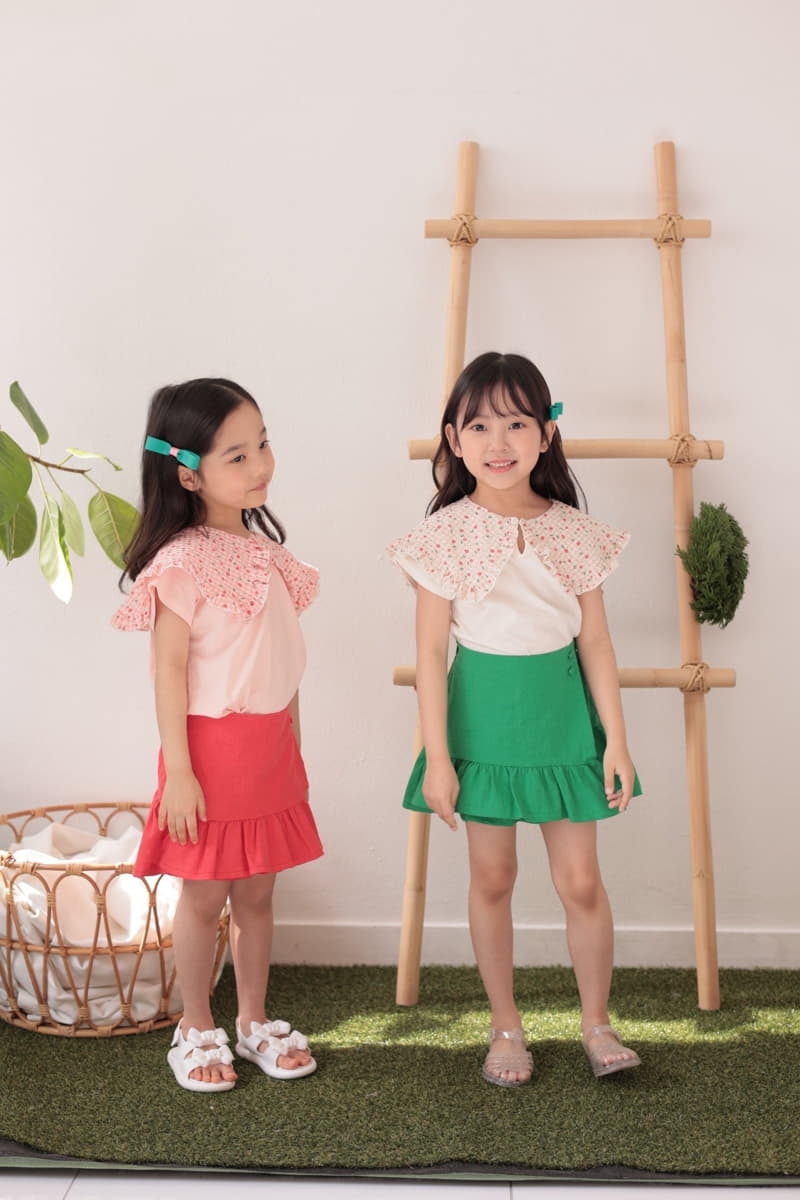 Dalla - Korean Children Fashion - #minifashionista - Linen Skirt Pants - 4