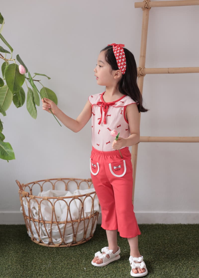 Dalla - Korean Children Fashion - #todddlerfashion - Jan Jan Ribbon Tee - 10