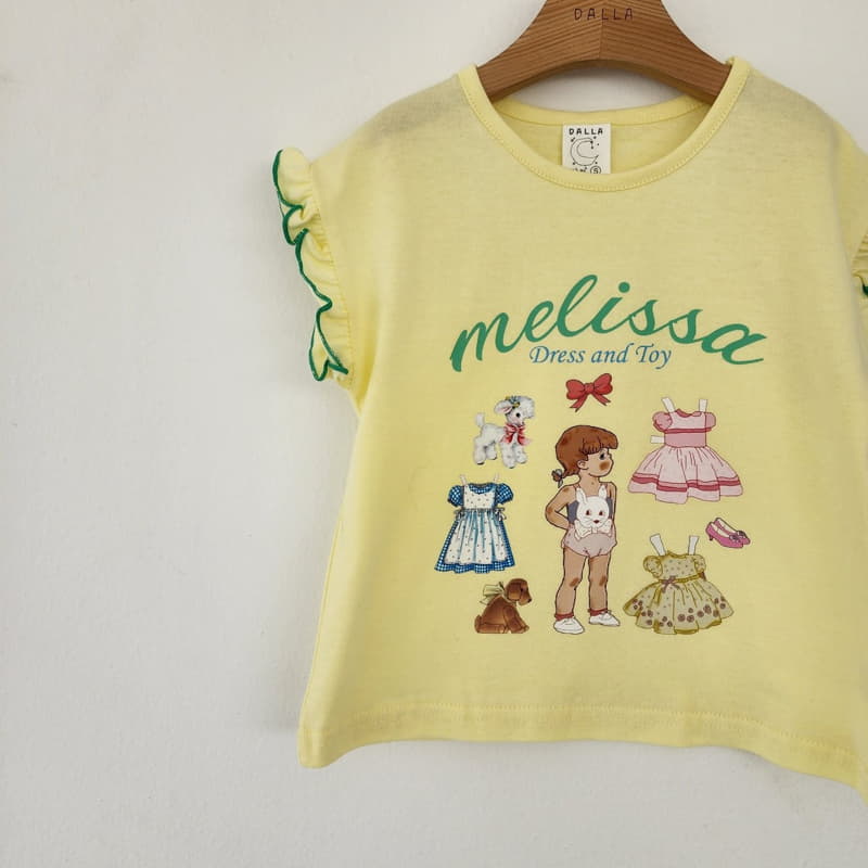 Dalla - Korean Children Fashion - #todddlerfashion - Doll Play Tee - 7