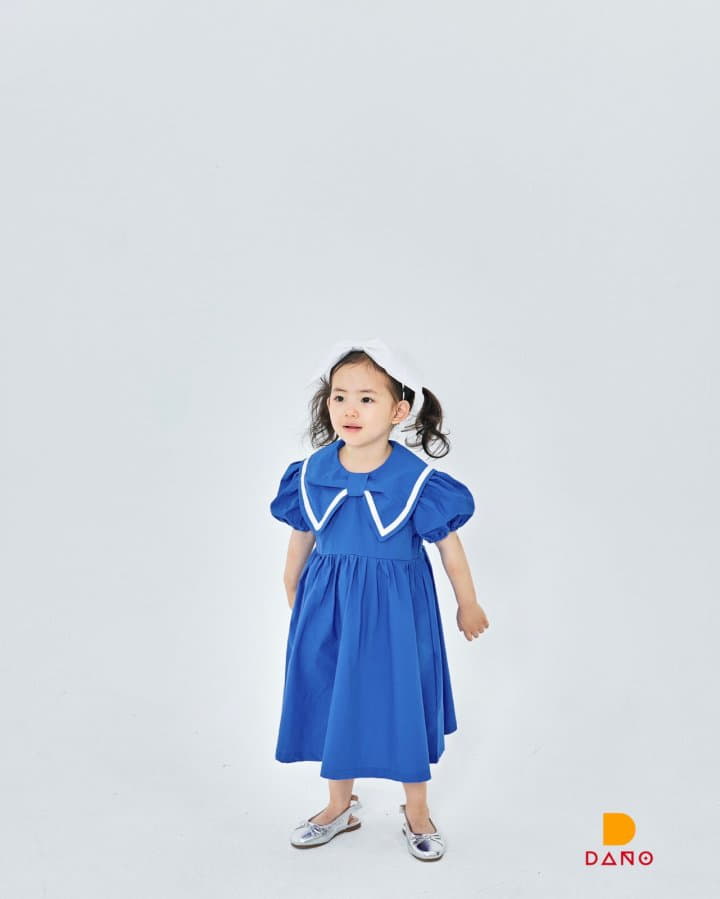 Dano - Korean Children Fashion - #childofig - Wave Collar One-piece - 12