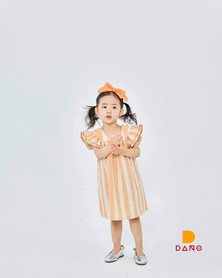 Dano - Korean Children Fashion - #designkidswear - Stripes One-piece - 7