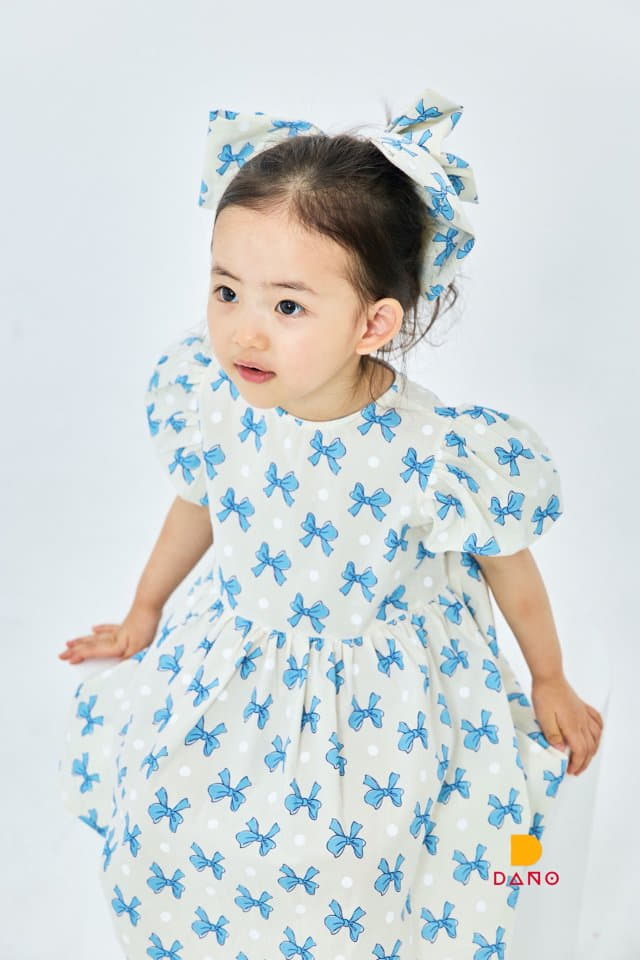 Dano - Korean Children Fashion - #designkidswear - Ribbon One-piece - 2