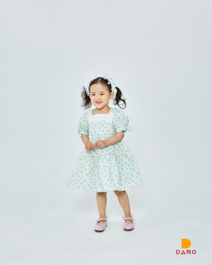 Dano - Korean Children Fashion - #kidsshorts - Mini Flower Lace One-piece - 3