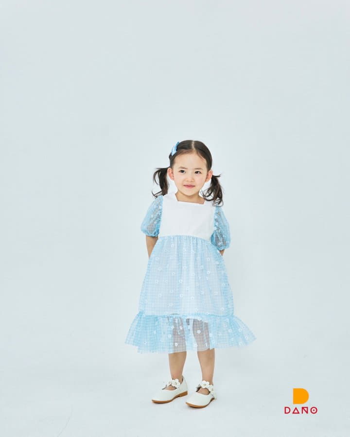 Dano - Korean Children Fashion - #kidzfashiontrend - Embroidery One-piece - 3