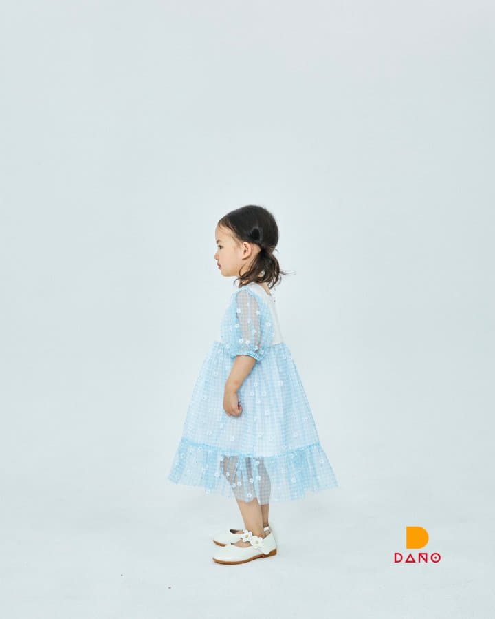 Dano - Korean Children Fashion - #littlefashionista - Embroidery One-piece - 5