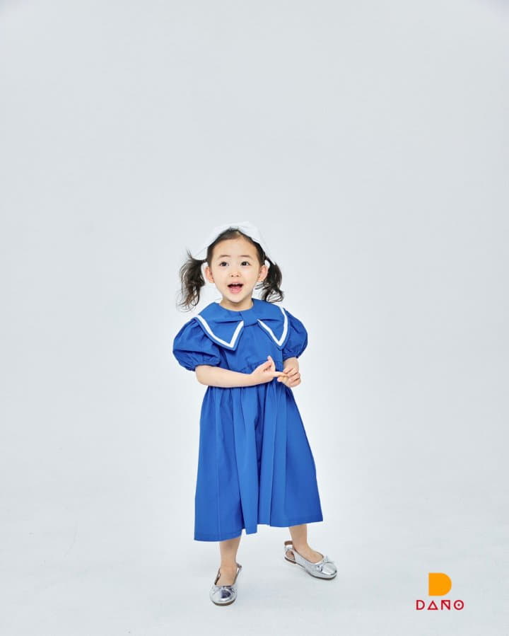 Dano - Korean Children Fashion - #minifashionista - Wave Collar One-piece - 10