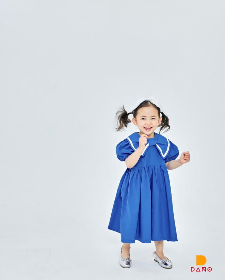 Dano - Korean Children Fashion - #prettylittlegirls - Wave Collar One-piece - 11