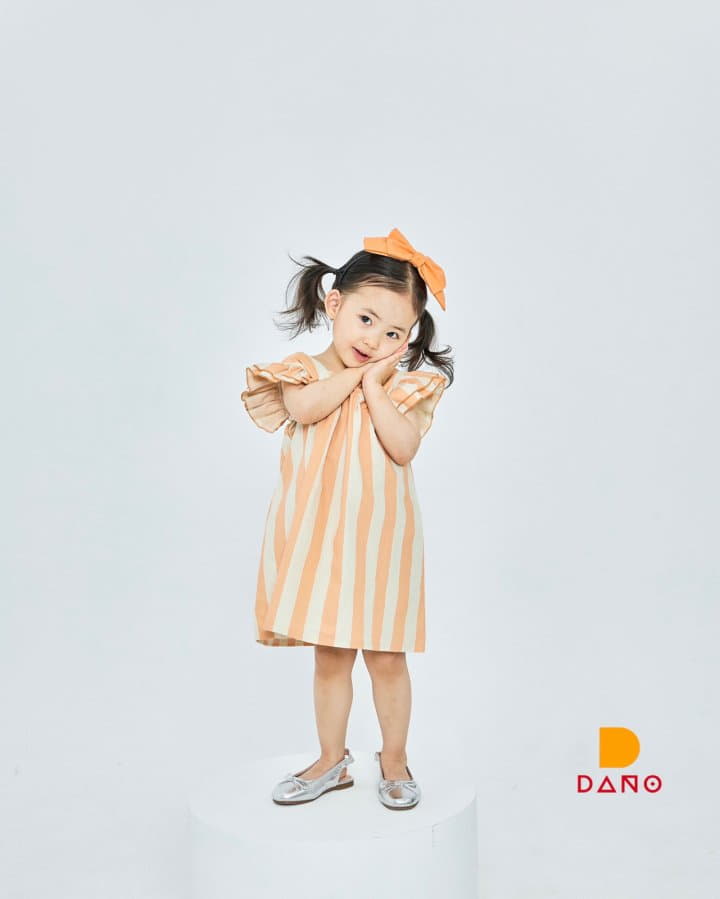 Dano - Korean Children Fashion - #toddlerclothing - Stripes One-piece - 4