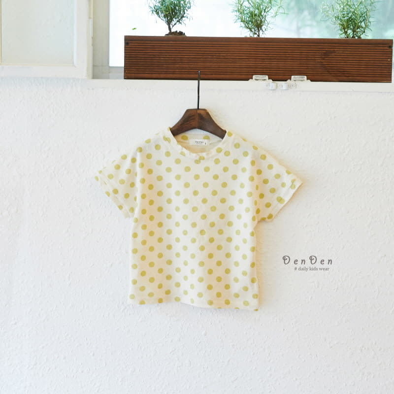 Denden - Korean Children Fashion - #childofig - Dot Tee - 8